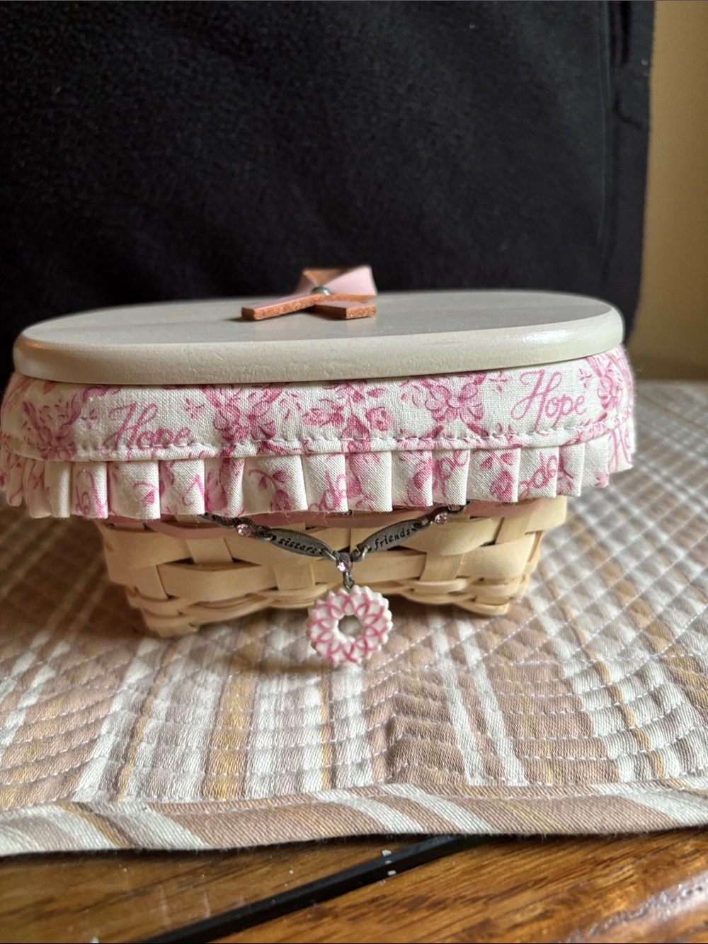 2008 Longaberger Horizon of Hope Basket Set